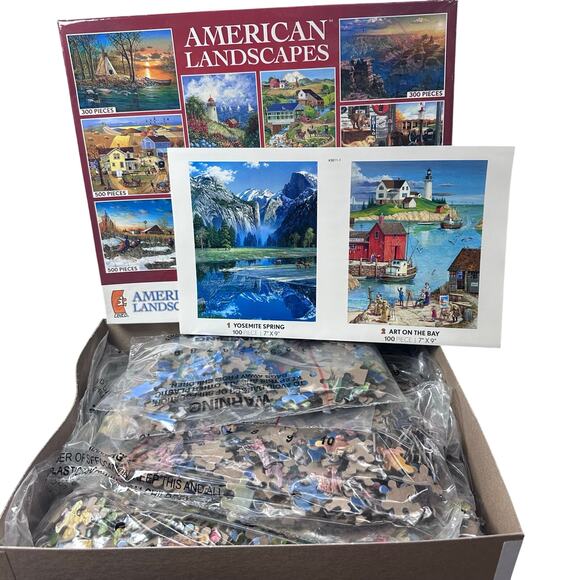 American Landscapes 10 100-500-piece jigsaw puzzles - Picture 2 of 15
